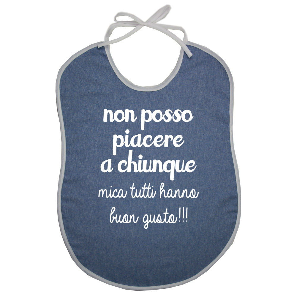 Bavaglione JEANS frasi spiritose ADULTO