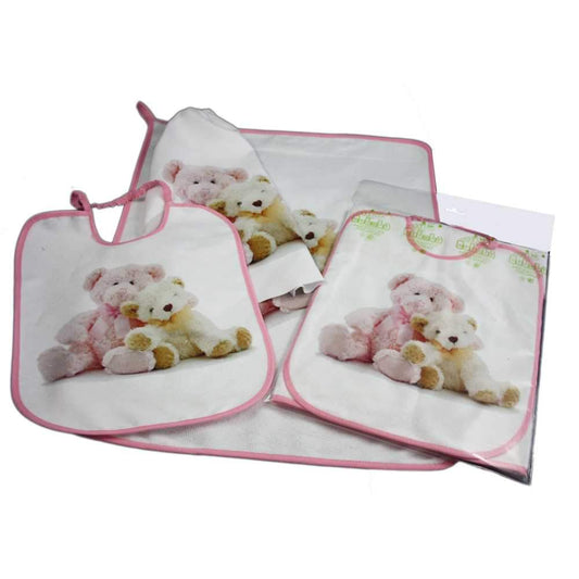 Completo asilo 3 pezzi COCCOLOSO personalizzato con il tuo nome