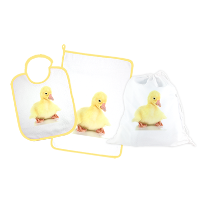 Completo asilo 3 pezzi COCCOLOSO personalizzato con il tuo nome