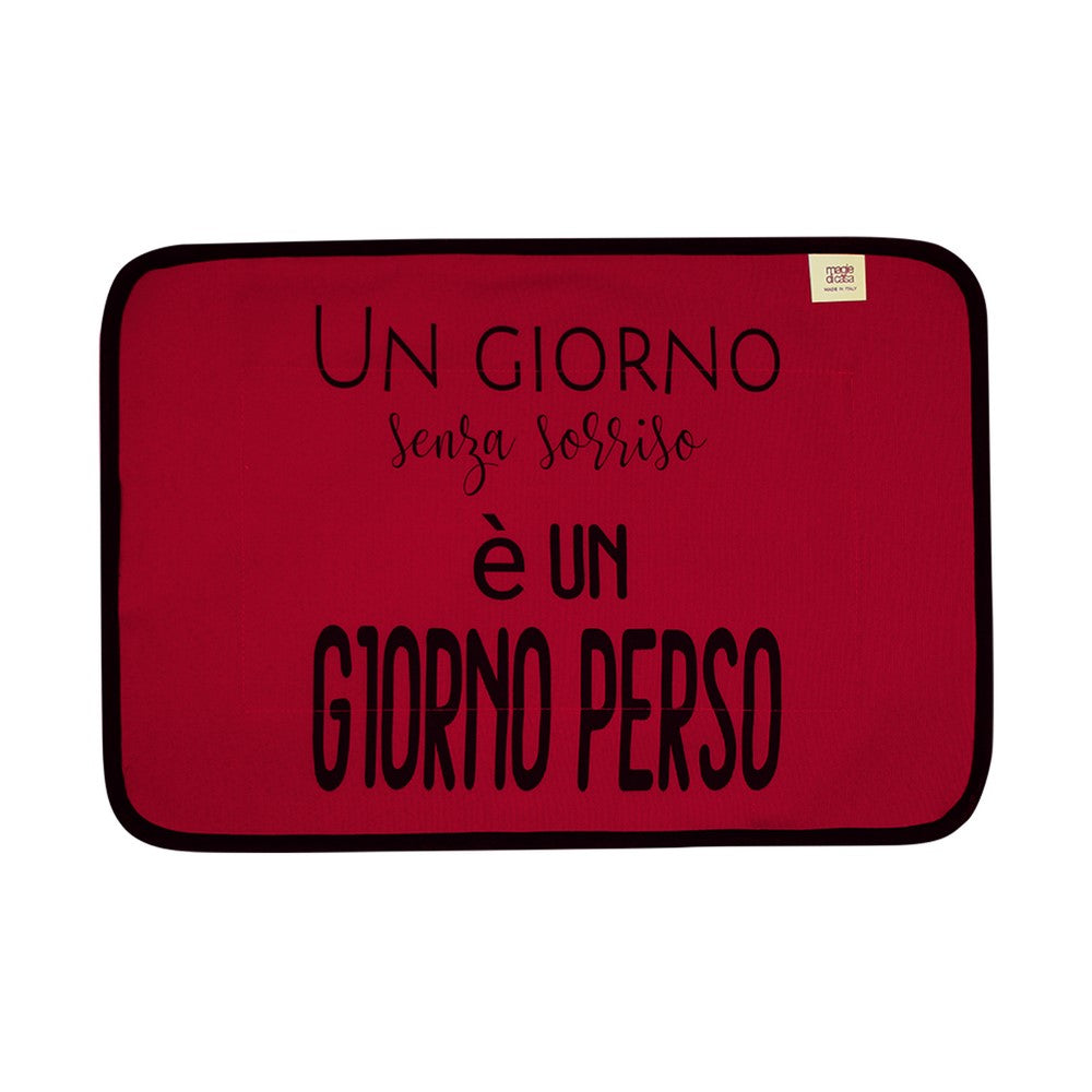 Tovaglietta LA CUCINAZZA cm.35x50 con stampe SPIRITOSE