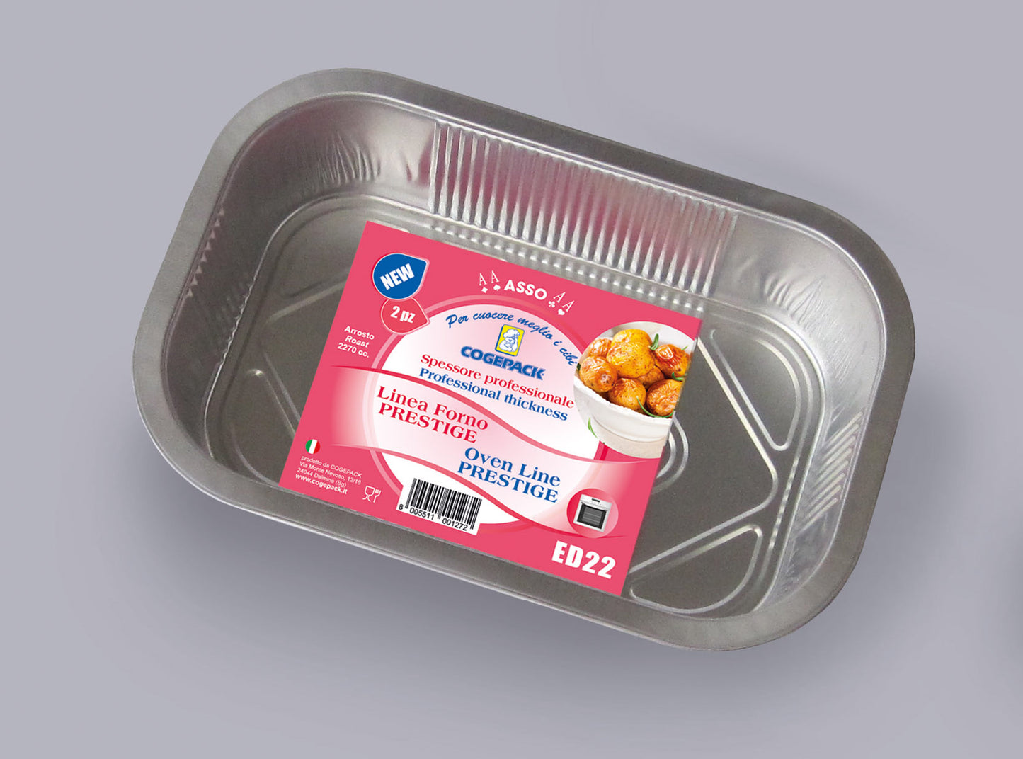 Contenitori alluminio PRESTIGE