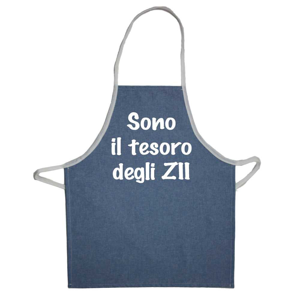 Grembiulino bimbo JEANS cm.52×45 spiritoso