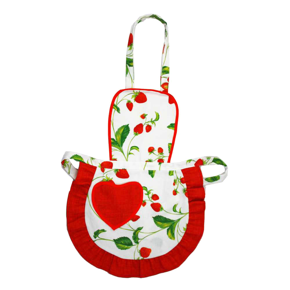 Grembiulino baby FABRIZIO con pettorina cm.39x50