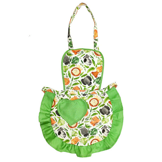 Grembiulino baby FABRIZIO con pettorina cm.39x50