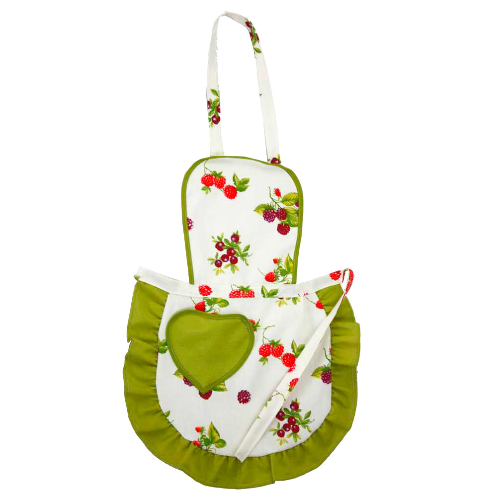 Grembiulino baby FABRIZIO con pettorina cm.39x50