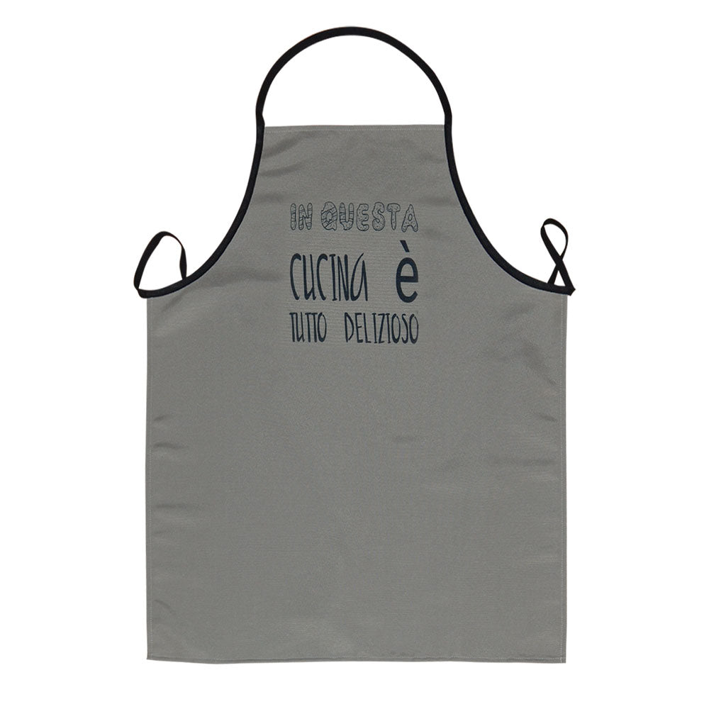 Grembiule LA CUCINAZZA cm.70x85 con stampe SPIRITOSE