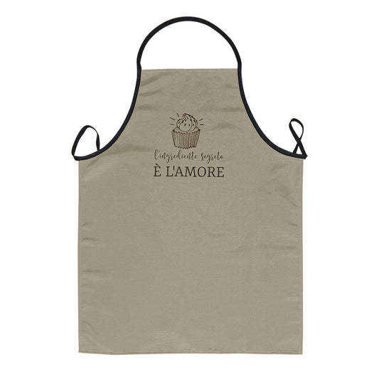 Grembiule LA CUCINAZZA cm.70x85 con stampe SPIRITOSE