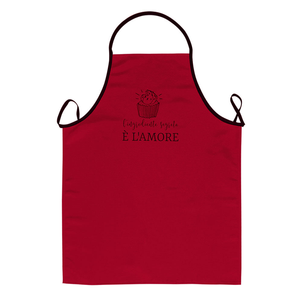 Grembiule LA CUCINAZZA cm.70x85 con stampe SPIRITOSE