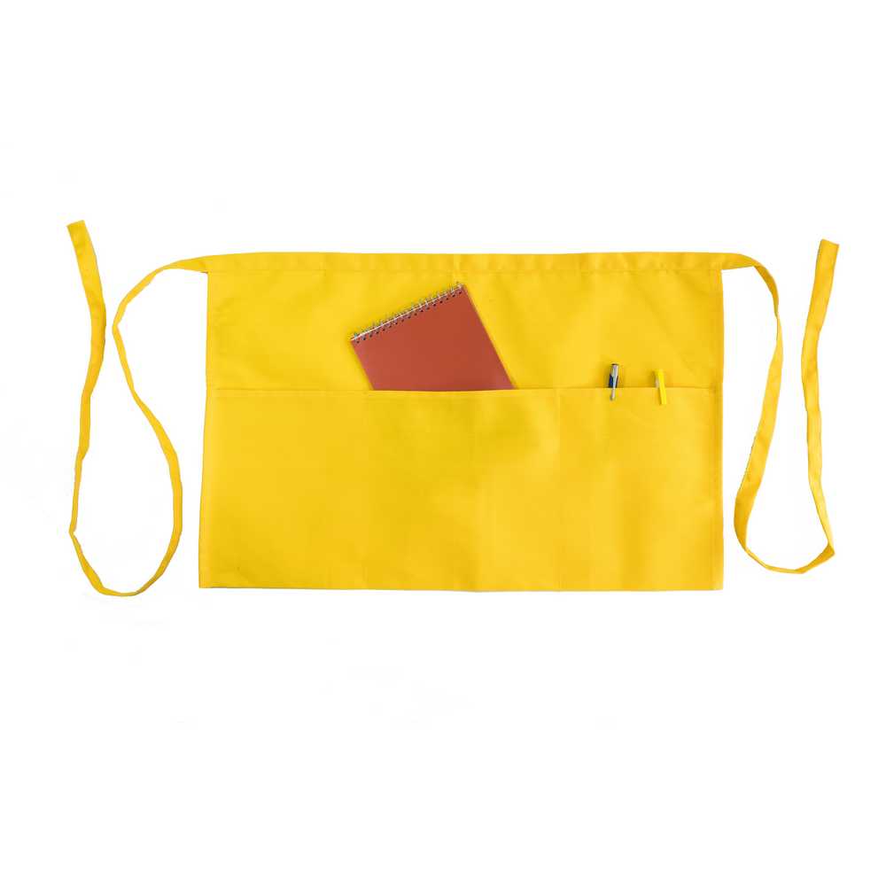 Grembiule a vita cameriere/a ZUZZURRO cm.40x63 con 3 tasconi