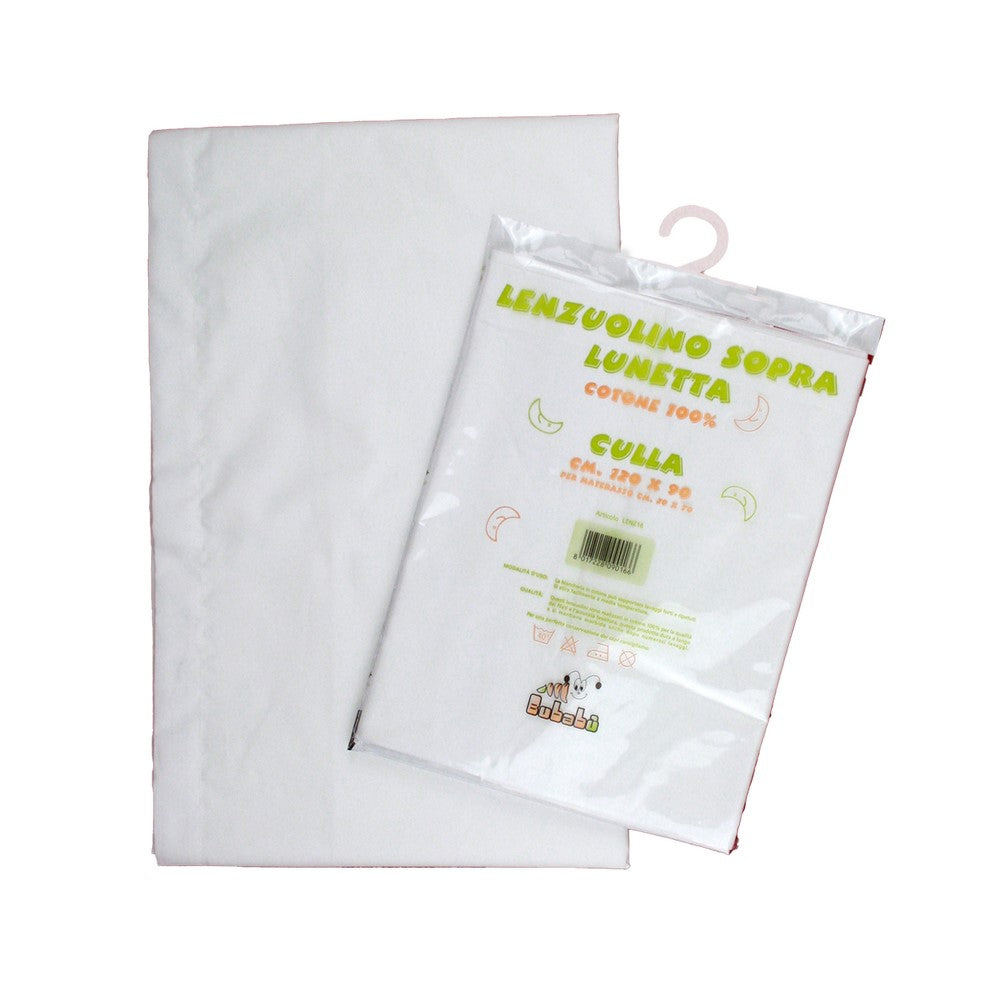 Lenzuolino sopra culla LUNETTA cm.120x90