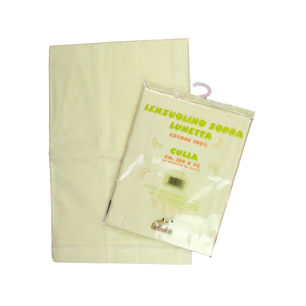 Lenzuolino sopra culla LUNETTA cm.120x90
