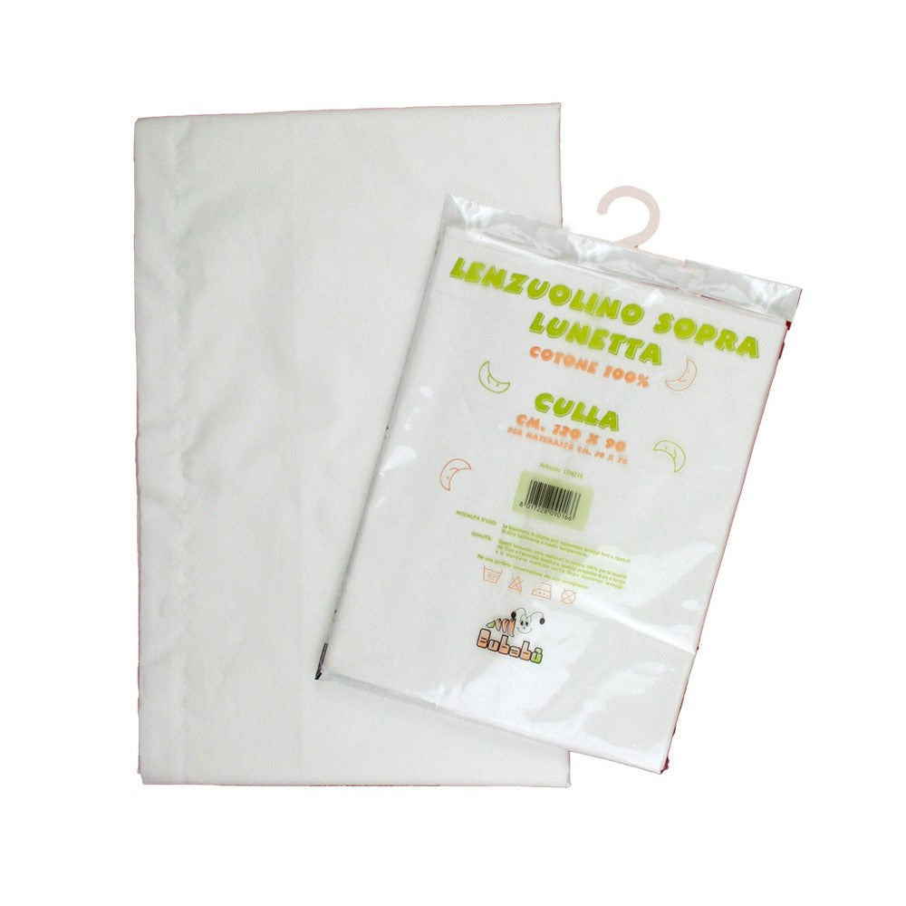 Lenzuolino sopra culla LUNETTA cm.120x90