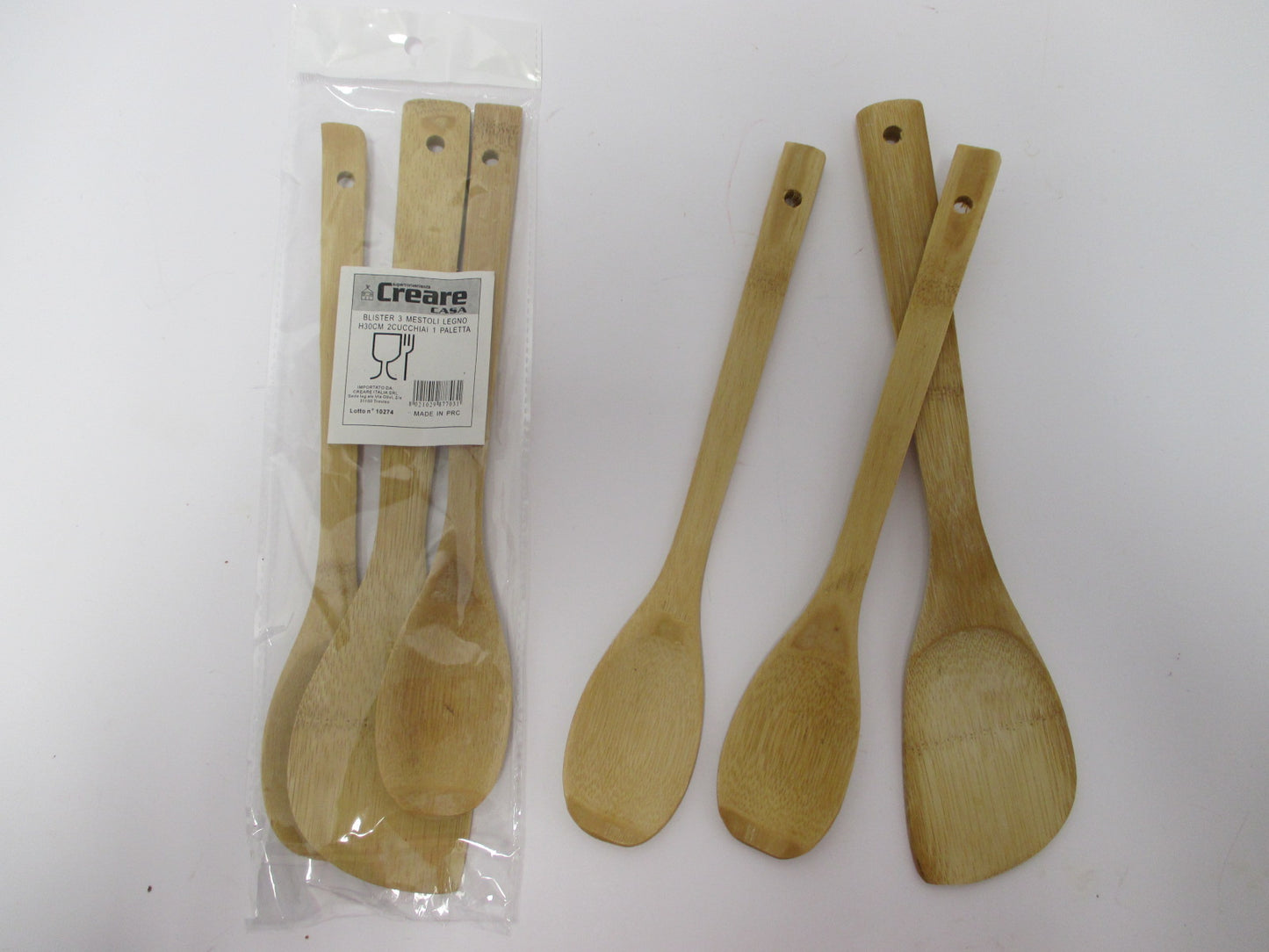 Mestoli legno cm 30