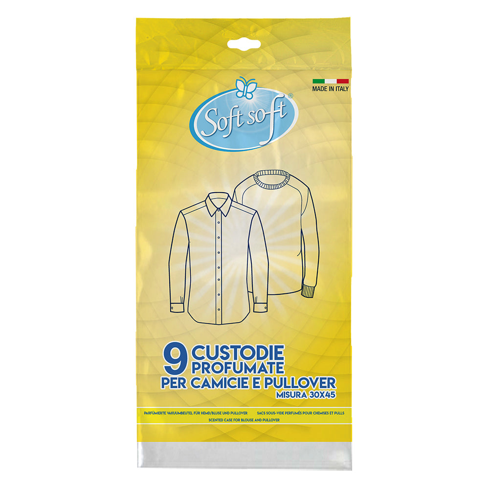 Sacchi profumati per riporre indumenti e coperte
