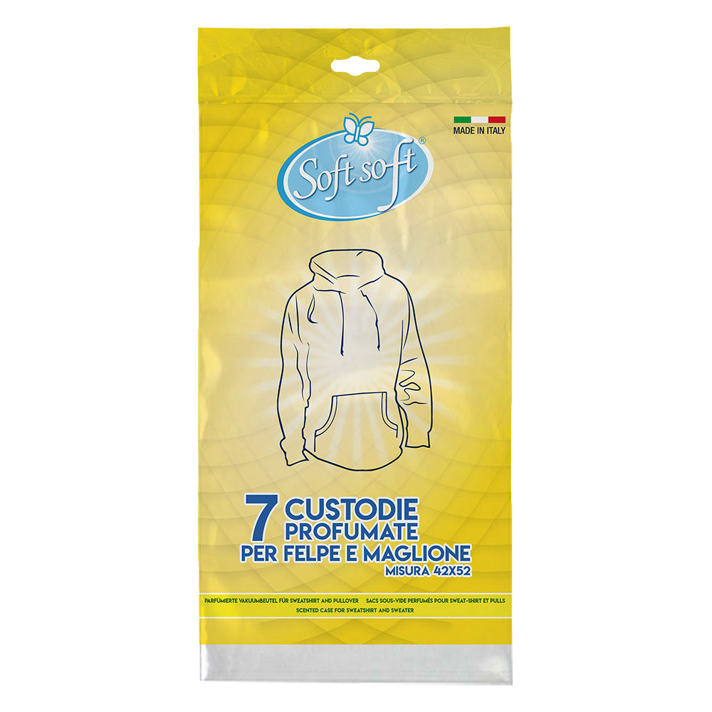 Sacchi profumati per riporre indumenti e coperte