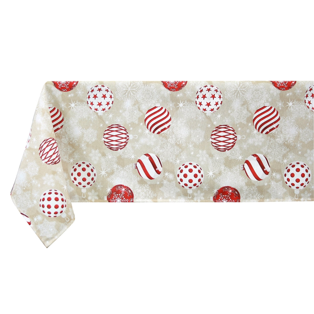 Tovaglia da 8 cm.140x220 CHRISTMAS BALL