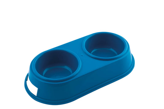 Ciotola doppia x animali cm 26