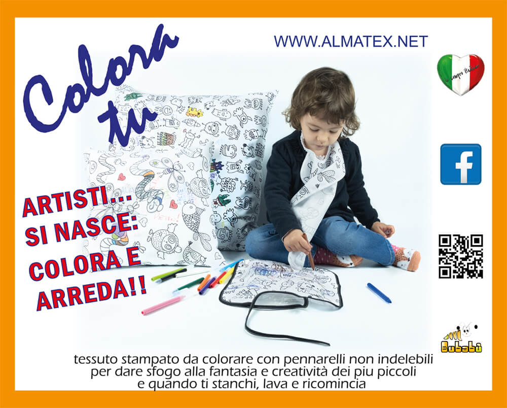 Casacca bimbo COLORA TU