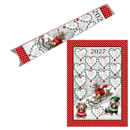 Strofinaccio Calendario in astuccio senza astina