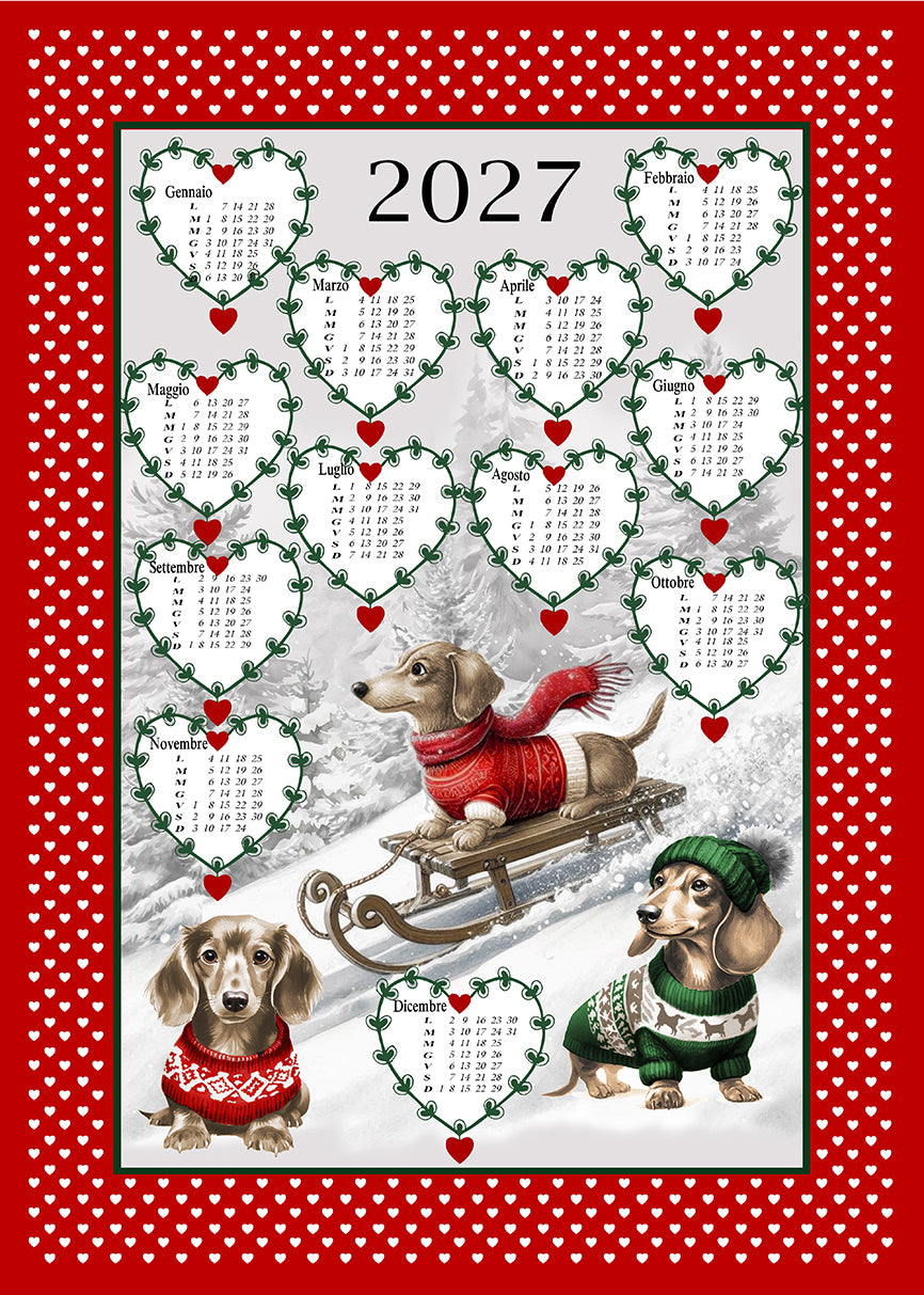 Strofinaccio Calendario