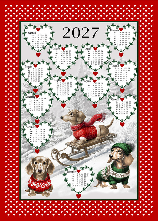 Strofinaccio Calendario