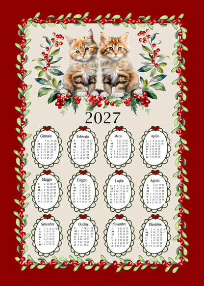 Strofinaccio Calendario