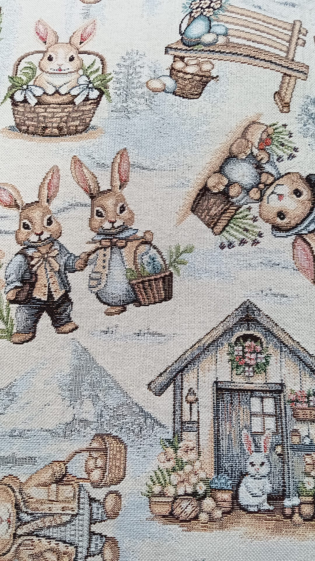 Tovaglia Pasqua GOBELINE - sfuso