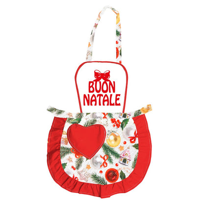 Grembiule JOY adulto con pettorina personalizzata
