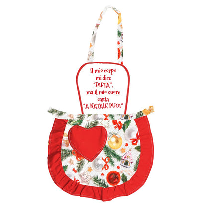Grembiule JOY adulto con pettorina personalizzata
