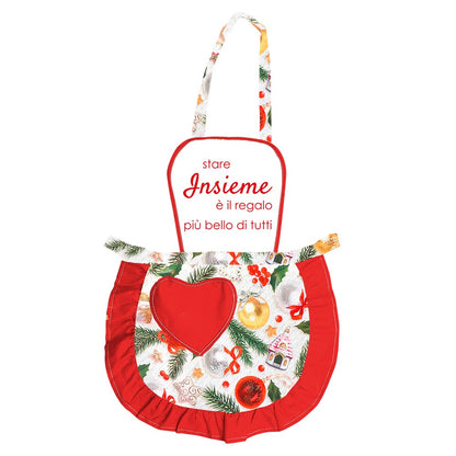 Grembiule JOY adulto con pettorina personalizzata