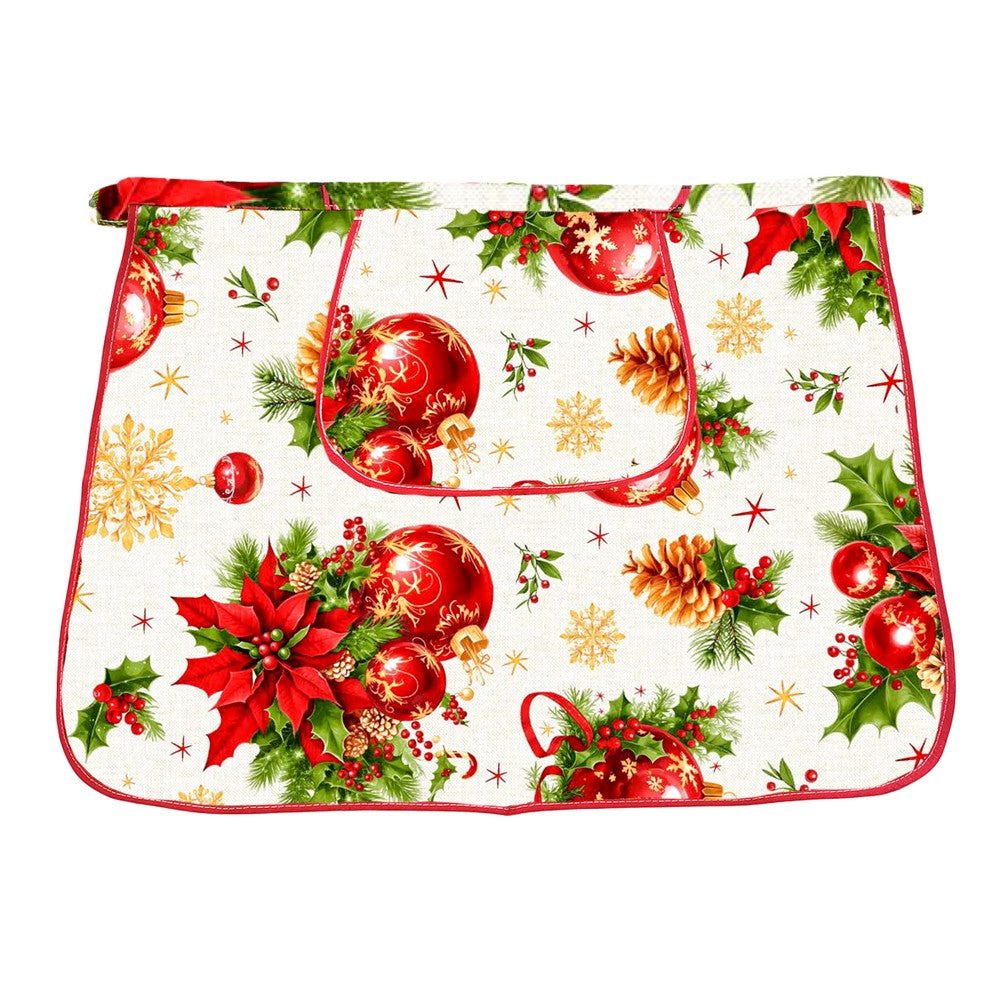 Grembiule a vita CHRISTMAS  cm.50x70 con tasca