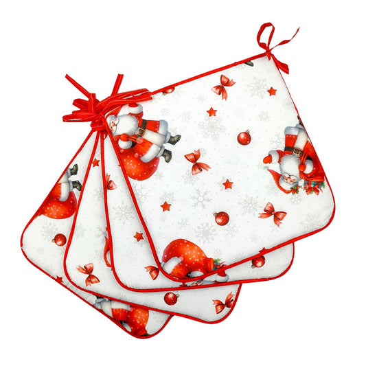 Confezione 4 cuscini CHRISTMAS cm.38x38