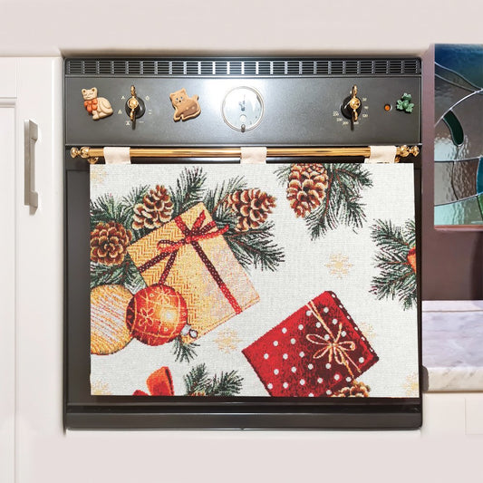 Copriforno cm.50x33 h con velcro regolabile NATALE