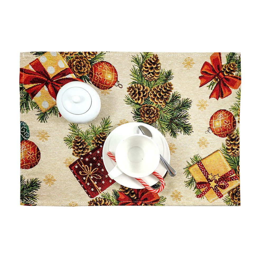 Tovaglietta colazione cm 40x52 GOBELINE NATALE