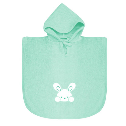 Poncho bimbo DUCK cm.45x47 con cappuccio - in spugna