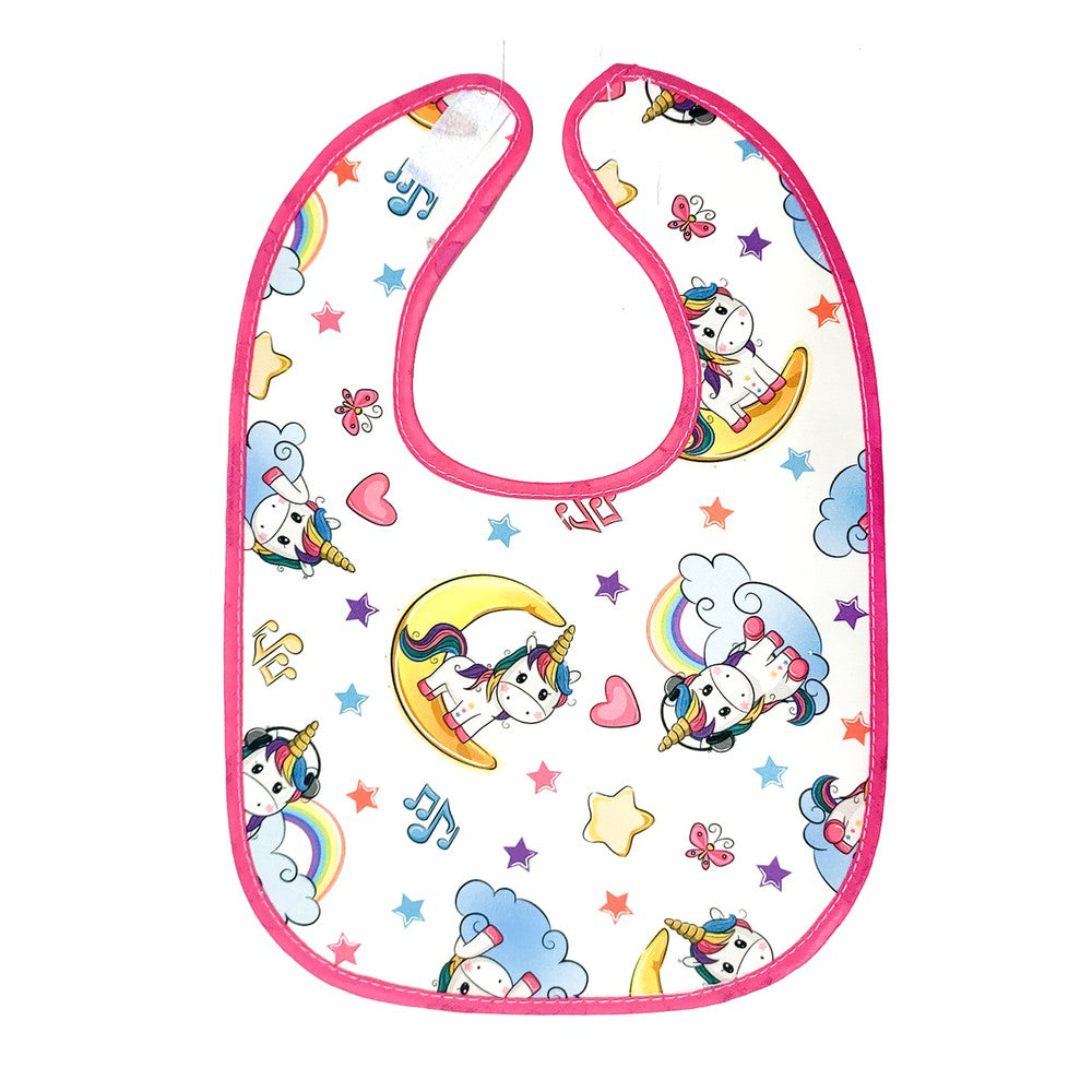 Bavaglino FLIPPER in tela stampata accoppiata cm.25x35 con chiusura velcro
