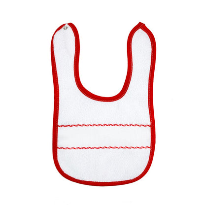 Bavetta da ricamare AMILCARE cm.18x30 con bottone