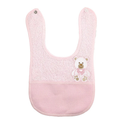 Bavetta I'M A STAR cm.18x30 con bottone  e  tasca da ricamare