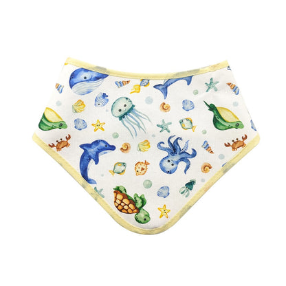 Bavaglino a bandana bimbo SEBASTIAN con velcro regolabile