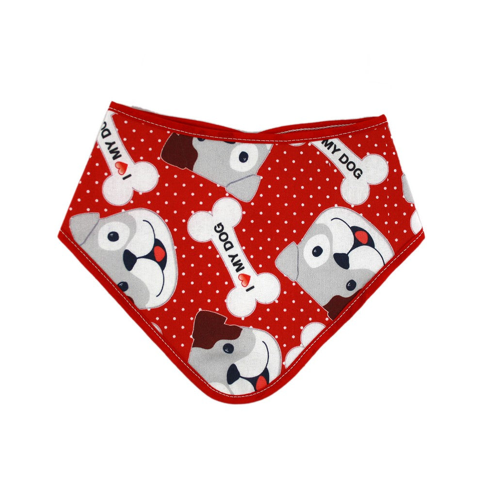 Bavaglino a bandana bimbo SEBASTIAN con velcro regolabile
