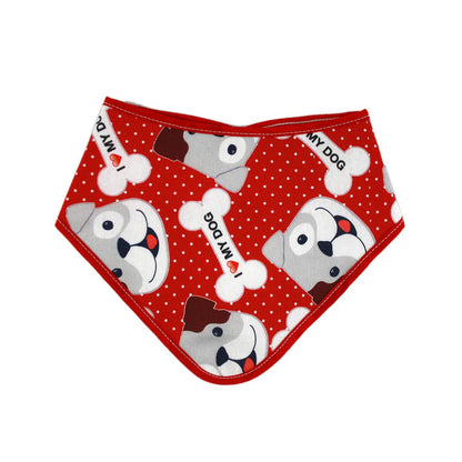Bavaglino a bandana bimbo SEBASTIAN con velcro regolabile