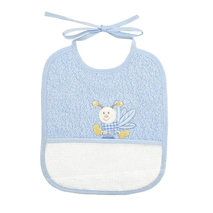 Bavetta MAIA cm.19x20 con tasca da ricamare