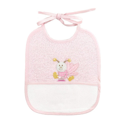 Bavetta MAIA cm.19x20 con tasca da ricamare