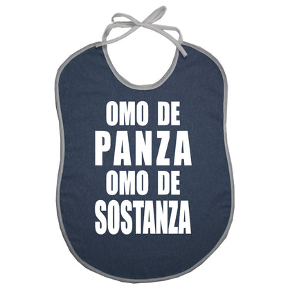 Bavaglione JEANS frasi spiritose ADULTO