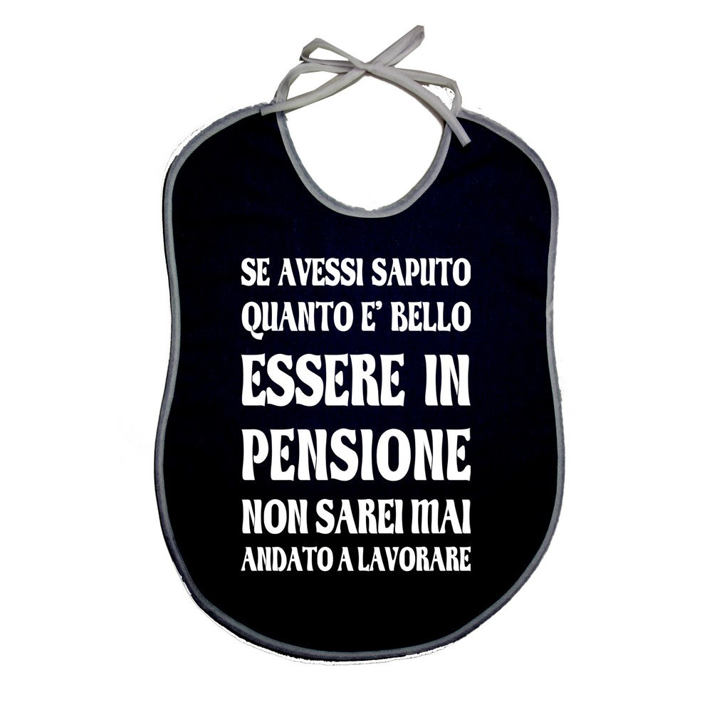 Bavaglione JEANS frasi spiritose ADULTO