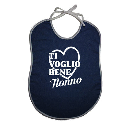 Bavaglione JEANS frasi spiritose ADULTO