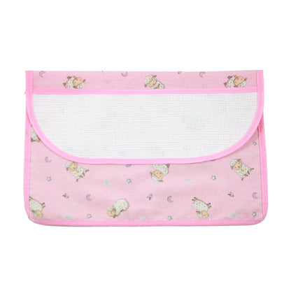Bustina SEBASTIAN cm. 20x29 con tasca in etamine