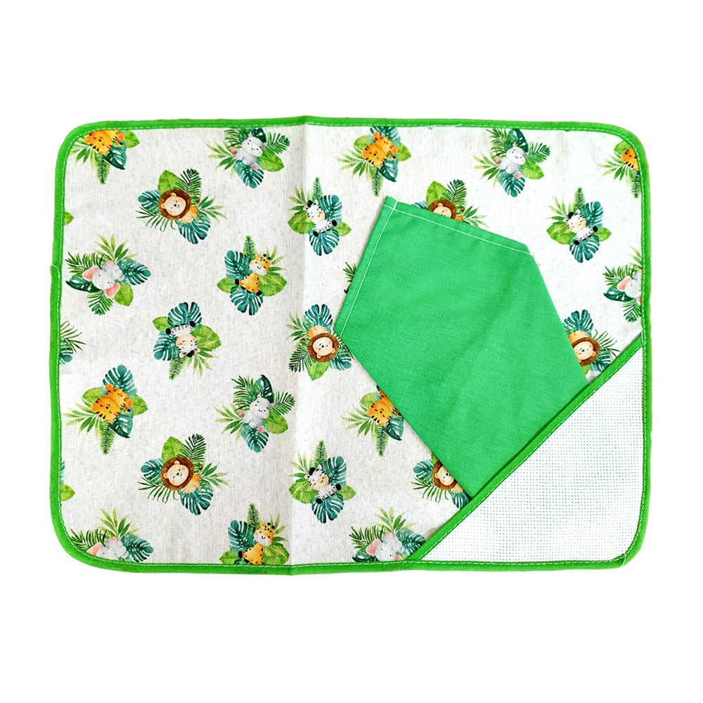 Set prima colazione bimbo RUSSEL da ricamare + tovagliolo