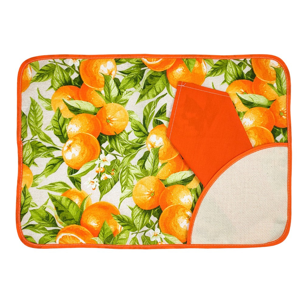 Set I Colazione PRIMAVERA: tovaglietta+Tovagliolo da ricamare