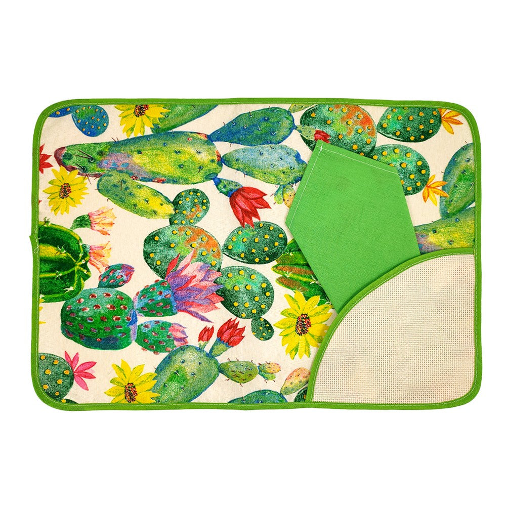 Set I Colazione PRIMAVERA: tovaglietta+Tovagliolo da ricamare